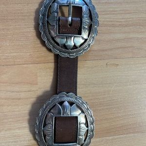 Brighton Leather Concho Belt